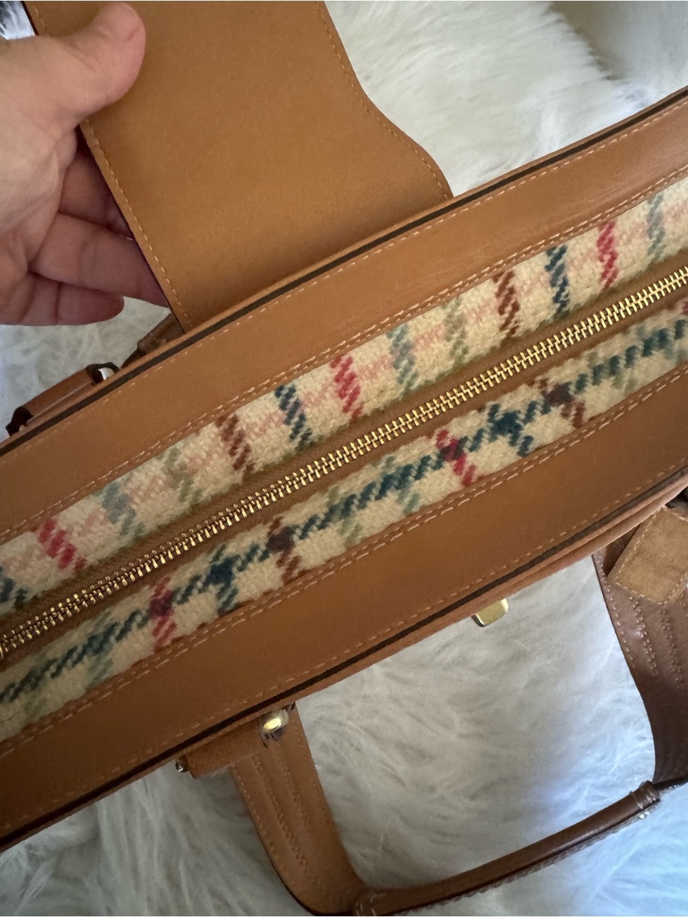 Coach Hampton tattersall bag - Picture 12 of 12